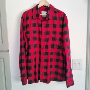 Buffalo Red and Black Mens shirt Size XXL